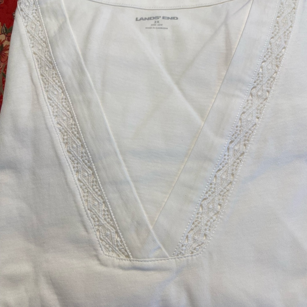 SOLD. Will take down when sold order arrives. 2 + 2 LE White Tunics